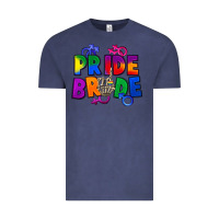Vintage Denim Pride bride Vintage Tee - FaDigitalArtStudio