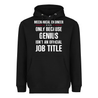 Black gift for genius mechanical engineer Heavyweight Hoodie - DesigneFamous