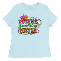 Baby Blue pour me something mister olivia Ladies Tee - OliviaCreatesArt