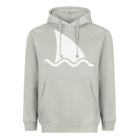 Moon Dust shark fin Heavyweight Hoodie - DesigneFamous