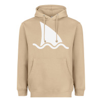 Mushroom shark fin Heavyweight Hoodie - DesigneFamous