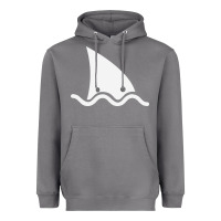 Storm shark fin Heavyweight Hoodie - DesigneFamous