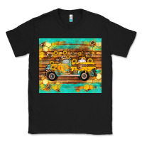 Black western bee gnomes truck honeycomb  leopard turquoise wooden serape Classic Tee - Artiststas