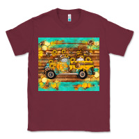 Burgundy western bee gnomes truck honeycomb  leopard turquoise wooden serape Classic Tee - Artiststas