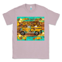 Lilac western bee gnomes truck honeycomb  leopard turquoise wooden serape Classic Tee - Artiststas
