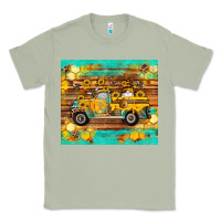 Matcha western bee gnomes truck honeycomb  leopard turquoise wooden serape Classic Tee - Artiststas