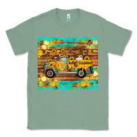 Sage western bee gnomes truck honeycomb  leopard turquoise wooden serape Classic Tee - Artiststas