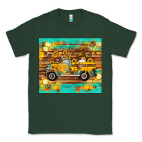 Sports Green western bee gnomes truck honeycomb  leopard turquoise wooden serape Classic Tee - Artiststas