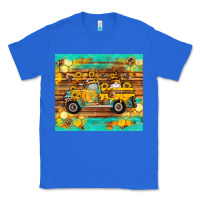 True Royal western bee gnomes truck honeycomb  leopard turquoise wooden serape Classic Tee - Artiststas