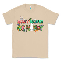 Mushroom Don't worry be hoppy Easter Day Classic Tee - HowdyJamesFarm