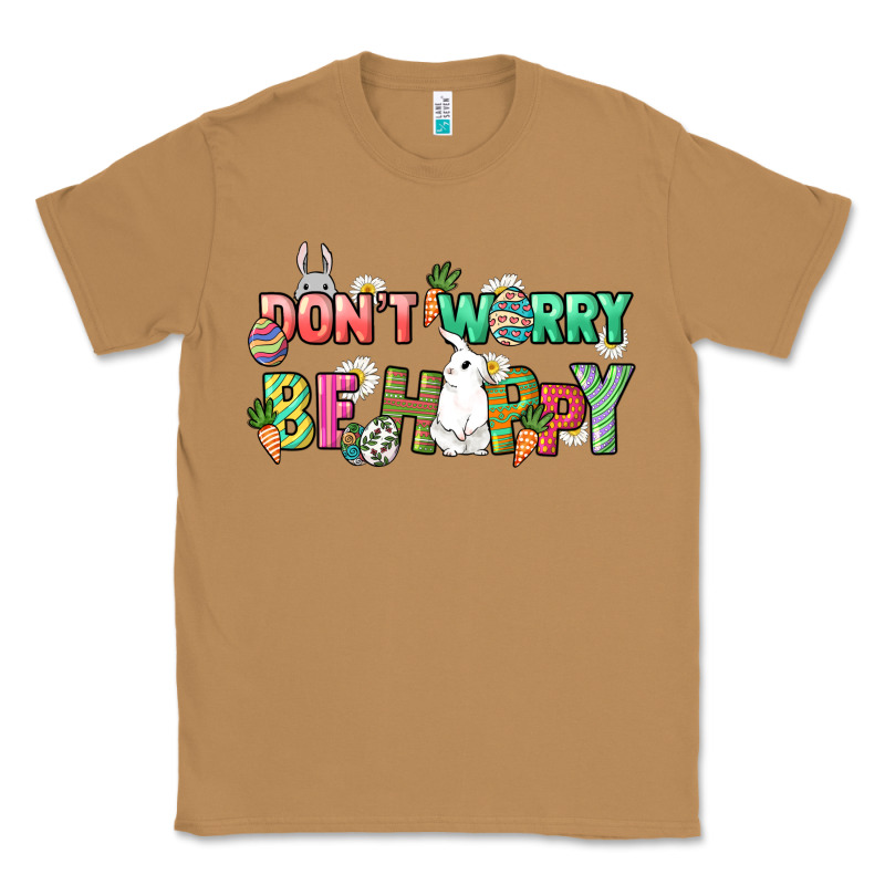 Don't Worry Be Hoppy Easter Day Classic Tee by HowdyJamesFarm | Teevron