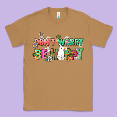 Don't Worry Be Hoppy Easter Day Classic Tee Designed By Howdyjamesfarm
