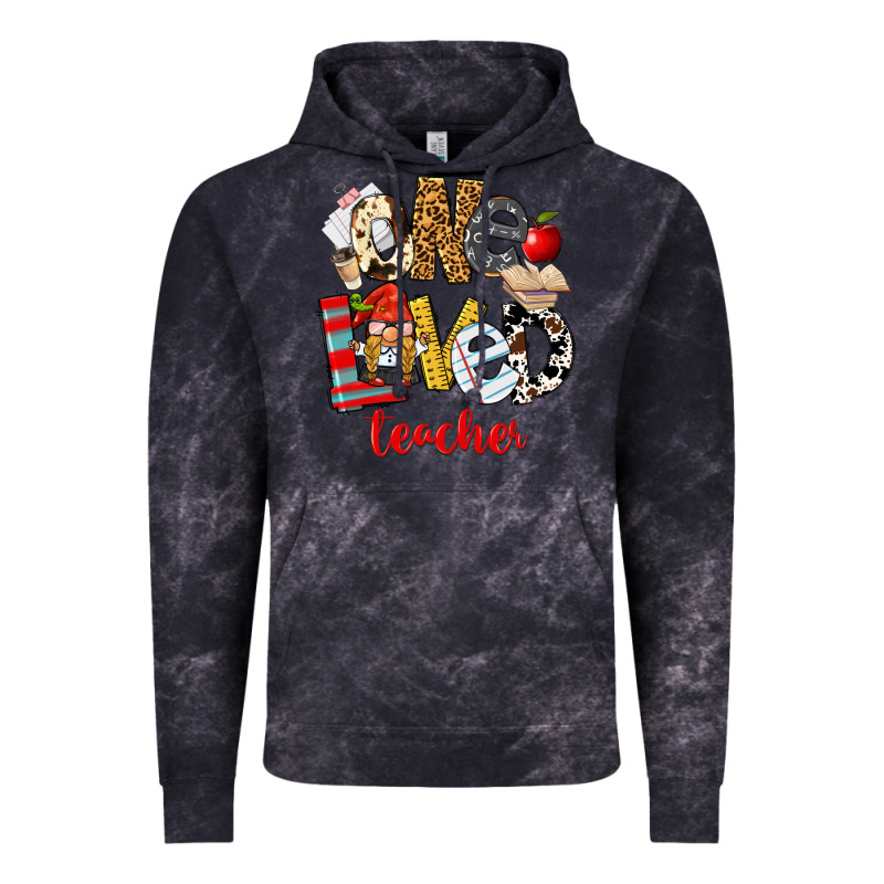 One Loved Teacher Vintage Hoodie by FaDigitalArtStudio | Teevron