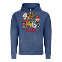 Vintage Denim One Loved Teacher Vintage Hoodie - FaDigitalArtStudio