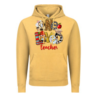 Vintage Mustard One Loved Teacher Vintage Hoodie - FaDigitalArtStudio
