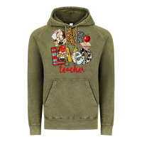 Vintage Olive One Loved Teacher Vintage Hoodie - FaDigitalArtStudio