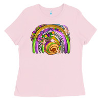 Mardi Gras Rainbow Ladies Tee | Teevron