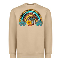 Mushroom cowboy boots and hat rainbow Heavyweight Sweatshirt - AdoDesignShop