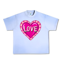 Grape Ice valentine's day hearts Urban Heavy Tee - FaDigitalArtStudio