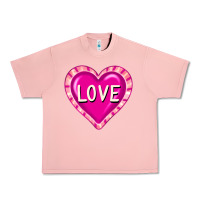 Salmon valentine's day hearts Urban Heavy Tee - FaDigitalArtStudio