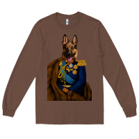 Chestnut Pet Portraits, Custom Pet Portraits, Renaissance Pet Portraits, Custom Long Sleeve Tee - RanaPortraitStore