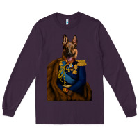 Plum Pet Portraits, Custom Pet Portraits, Renaissance Pet Portraits, Custom Long Sleeve Tee - RanaPortraitStore