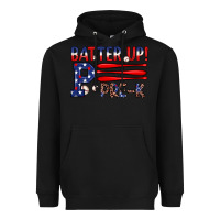 Black batter up pre k Heavyweight Hoodie - JahusDesignShop