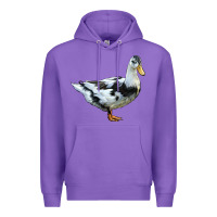 Purple Ancona Duck Premium Hoodie - LillyAllenDesigns