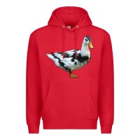Red Ancona Duck Premium Hoodie - LillyAllenDesigns