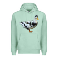 Seafoam Ancona Duck Premium Hoodie - LillyAllenDesigns