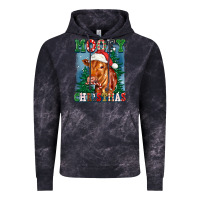 Cloud Black mooey christmas heifer Vintage Hoodie - FaDigitalArtStudio