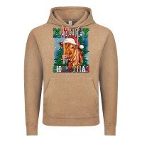 Vintage Coffee mooey christmas heifer Vintage Hoodie - FaDigitalArtStudio