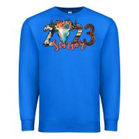 True Royal 2023 senior bull skull Premium Sweatshirt - JahusDesignShop