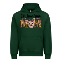 Forest Green western chihuahua mom Urban Hoodie - RanaPortraitStore