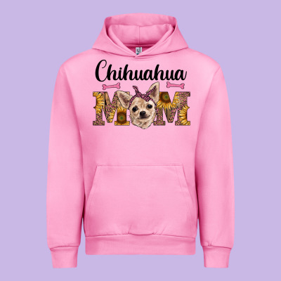 Western Chihuahua Mom Urban Hoodie Designed By Ranaportraitstore