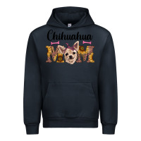 Navy western chihuahua mom Urban Hoodie - RanaPortraitStore