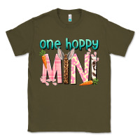 Army Green One hoppy Mini Easter Day Classic Tee - HowdyJamesFarm