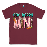 Burgundy One hoppy Mini Easter Day Classic Tee - HowdyJamesFarm