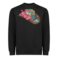 Black cowboy hat Heavyweight Sweatshirt - AdoDesignShop