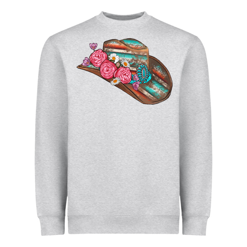 Cowboy Hat Heavyweight Sweatshirt by AdoDesignShop | Teevron