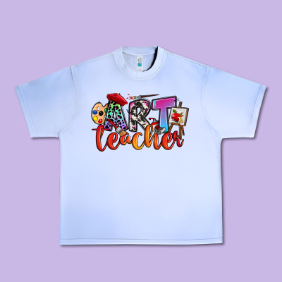 Art Teacher Urban Heavy Tee Designed By Ranaportraitstore