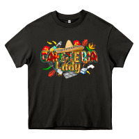 Asphalt cinco de mayo cafeteria lady Heavy Core Tee - CowGirlArtShop