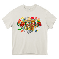 Cream cinco de mayo cafeteria lady Heavy Core Tee - CowGirlArtShop