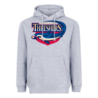Heather Grey clearwater gifts,  threshers Heavyweight Hoodie - DesigneFamous