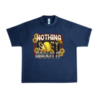 Navy Nothing Soft About It Urban Heavy Tee - FaDigitalArtStudio