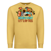 Antique Gold headstart let's do this Premium Sweatshirt - JahusDesignShop