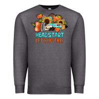 Charcoal Heather headstart let's do this Premium Sweatshirt - JahusDesignShop