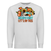 Dove Grey headstart let's do this Premium Sweatshirt - JahusDesignShop