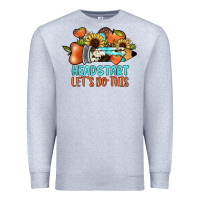 Heather Grey headstart let's do this Premium Sweatshirt - JahusDesignShop