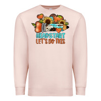 Pale Pink headstart let's do this Premium Sweatshirt - JahusDesignShop
